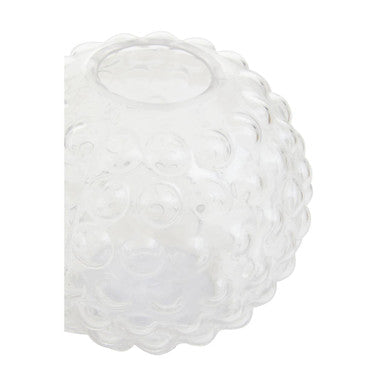 Large Round Clear Glass Vase | Bolla