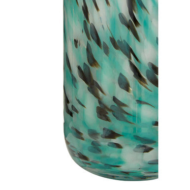 Large Turquoise Speckle Vase | Calla