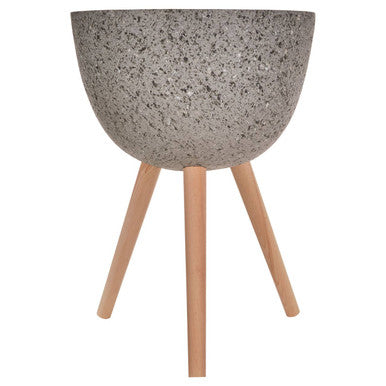 Large Grey Speckled Planter | Darnell