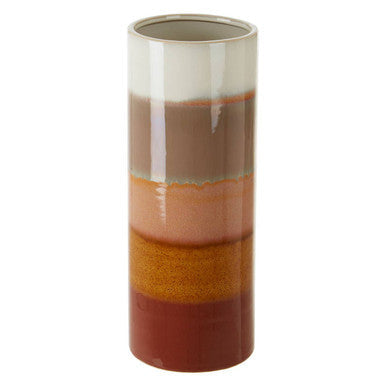 Large Multicoloured Ceramic Vase | Sorrell
