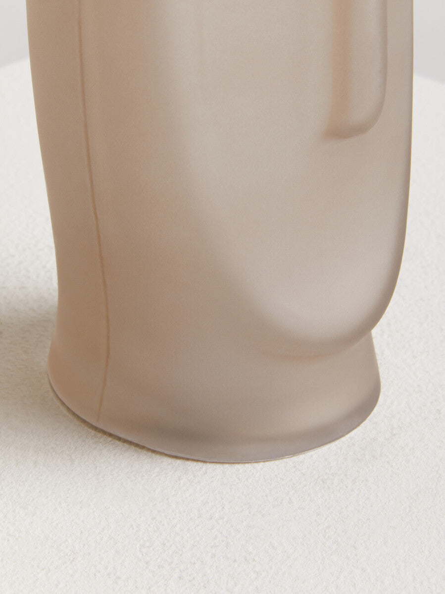 Grey Small Face Design Vase | Viso