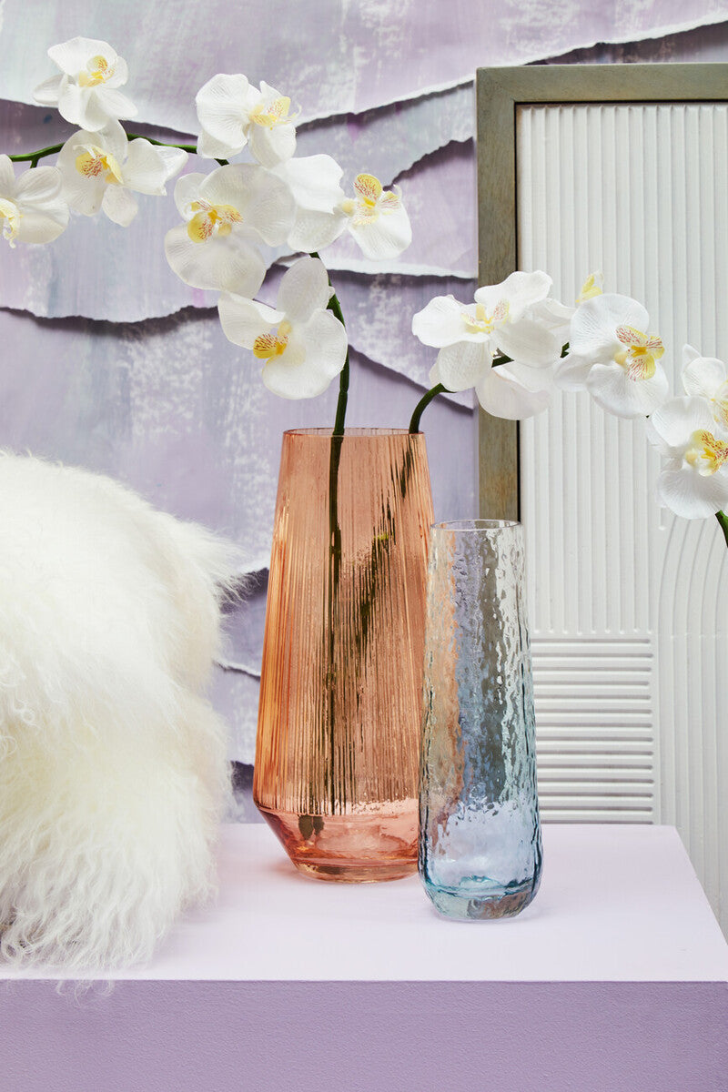 Large Light Amber Glass Vase | Esma