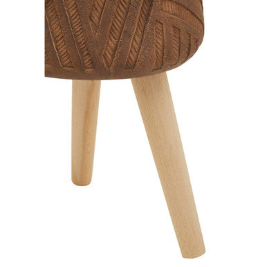 Brown Planter with Angular Legs | Darnell