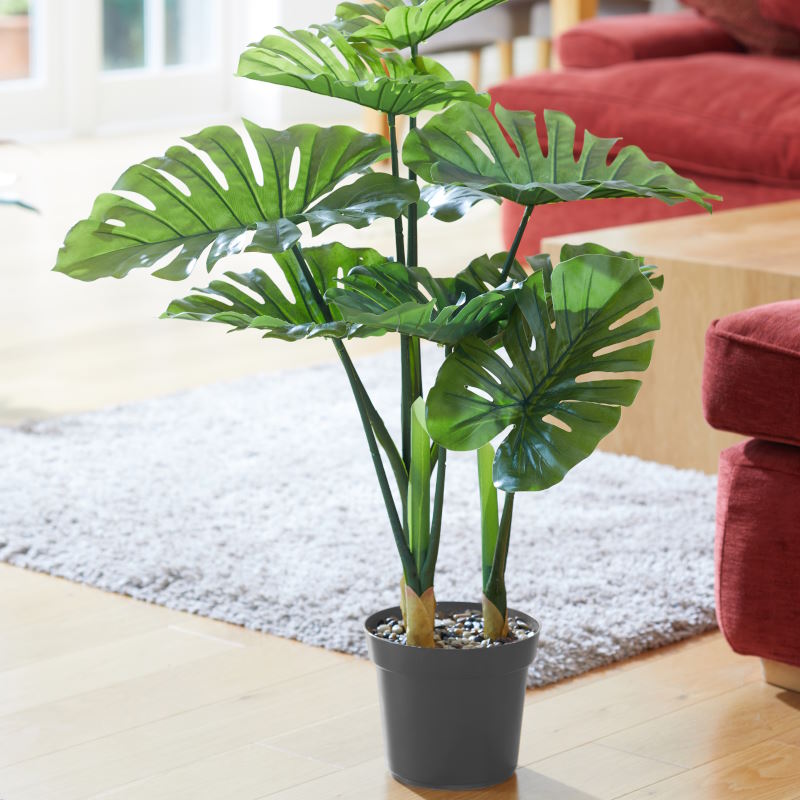 Artificial Monstera Swiss Cheese Plant 89cm