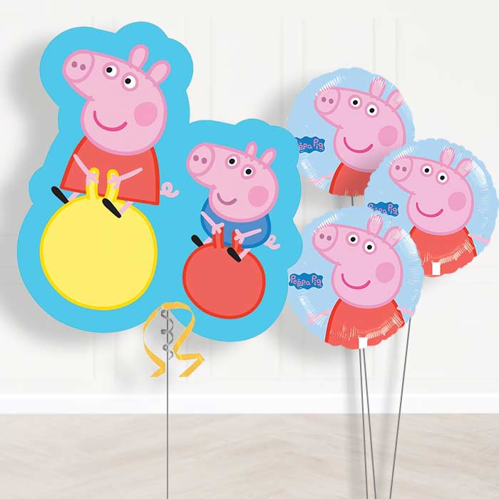 Peppa and George Balloon Display Package