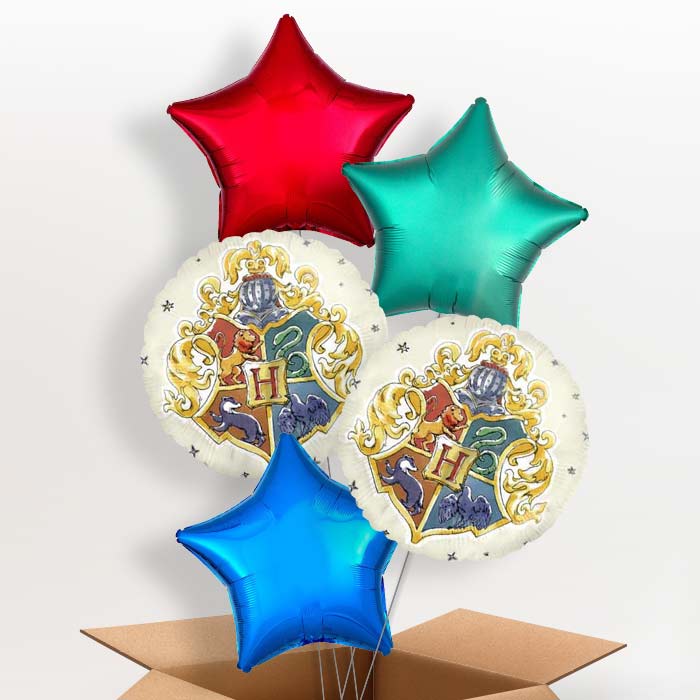 Magical Harry Potter Balloon Arrangement in a Box - 5 Balloon | Small Indoor Plants
