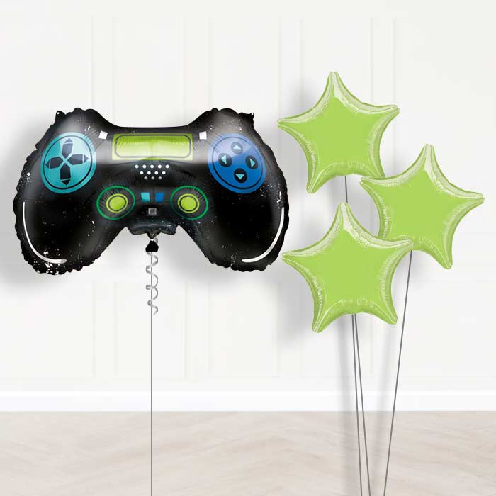Giant Game Controller Balloon Bouquet Delivery