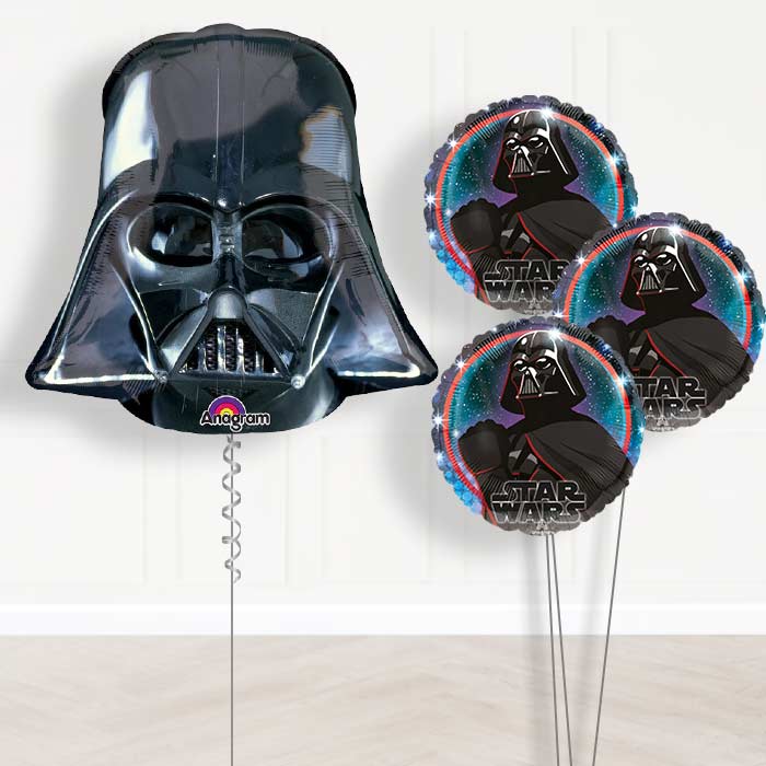 Darth Vader Star Wars Balloon Bouquet in a Box