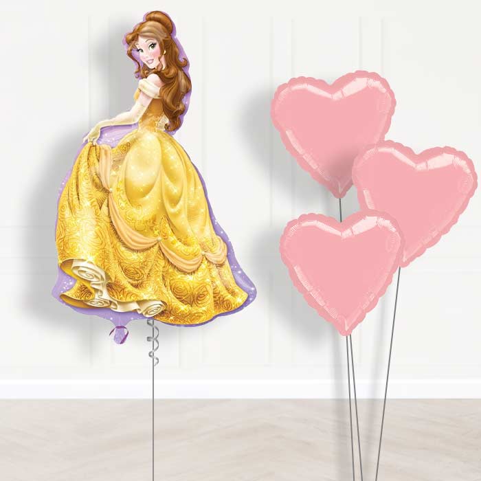 Princess Belle Balloons Bouquet in a Box | Paty Save Smile