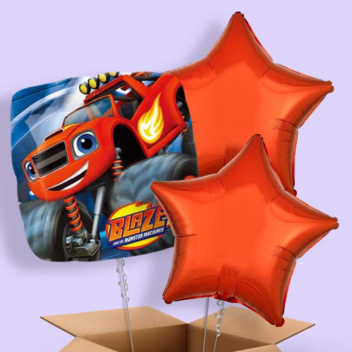 Blaze and the Monster Machines Balloon in a Box - 3 Balloon | Small Indoor Plants