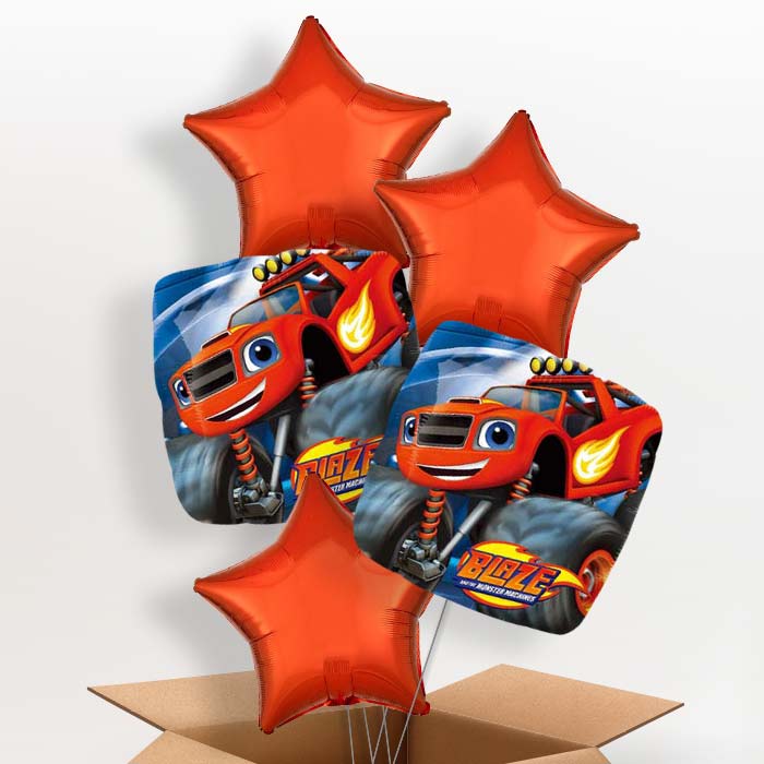 Blaze and the Monster Machines Balloon in a Box - 5 Balloon | Small Indoor Plants