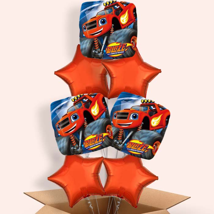 Blaze and the Monster Machines Balloon in a Box - 7 Balloon | Small Indoor Plants