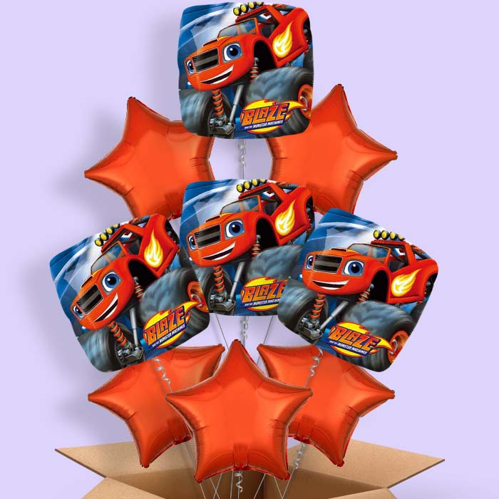 Blaze and the Monster Machines Balloon in a Box - 9 Balloon | Small Indoor Plants