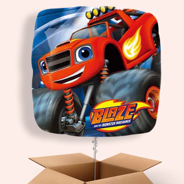 Blaze and the Monster Machines Balloon in a Box - 1 Balloon | Small Indoor Plants