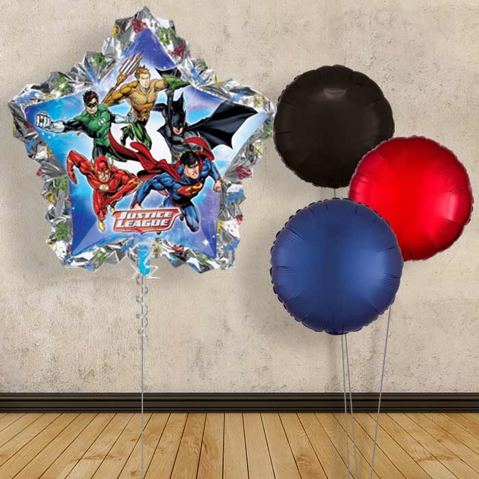 Justice League Balloon Bouquet in a Box