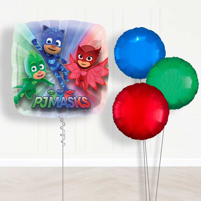 PJ Masks Inflated Helium Balloons Delivered