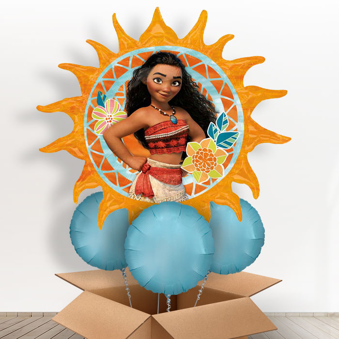 Giant Moana Balloon in a Box