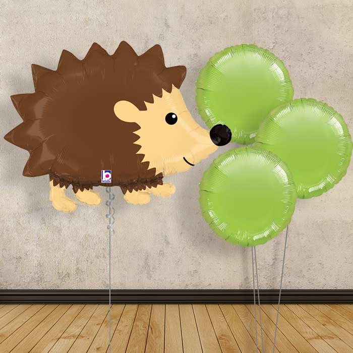Hedgehog Inflated Helium Balloons Delivered