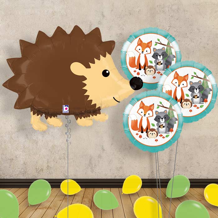 Hedgehog Inflated Helium Balloons Delivered