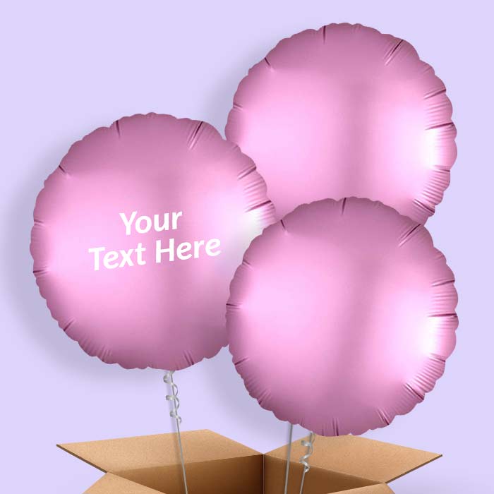 Flamingo Pink Balloon in a Box