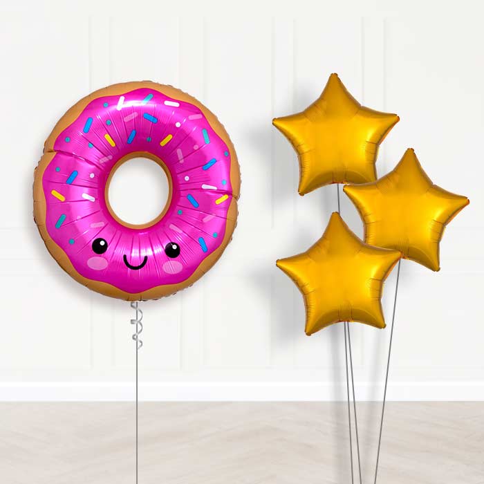 Giant Donut Balloon Bouquet Delivery