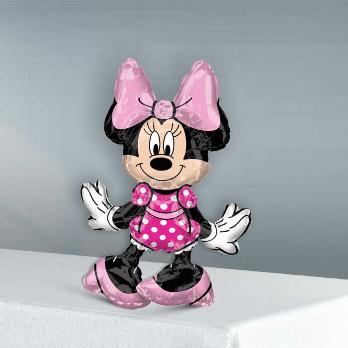 Minnie Mouse Sitter Balloon Package Delivered - Sitter Balloon | Small Indoor Plants