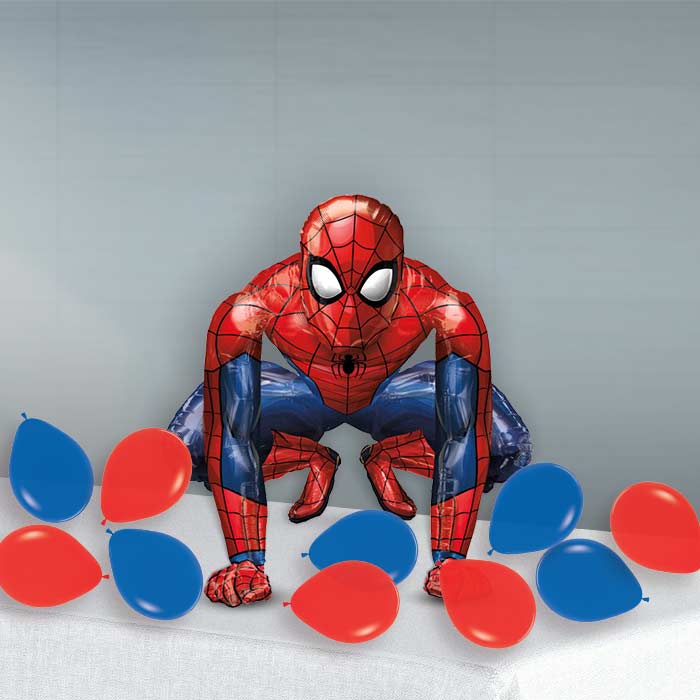 Spiderman Sitter Balloon Package Delivered