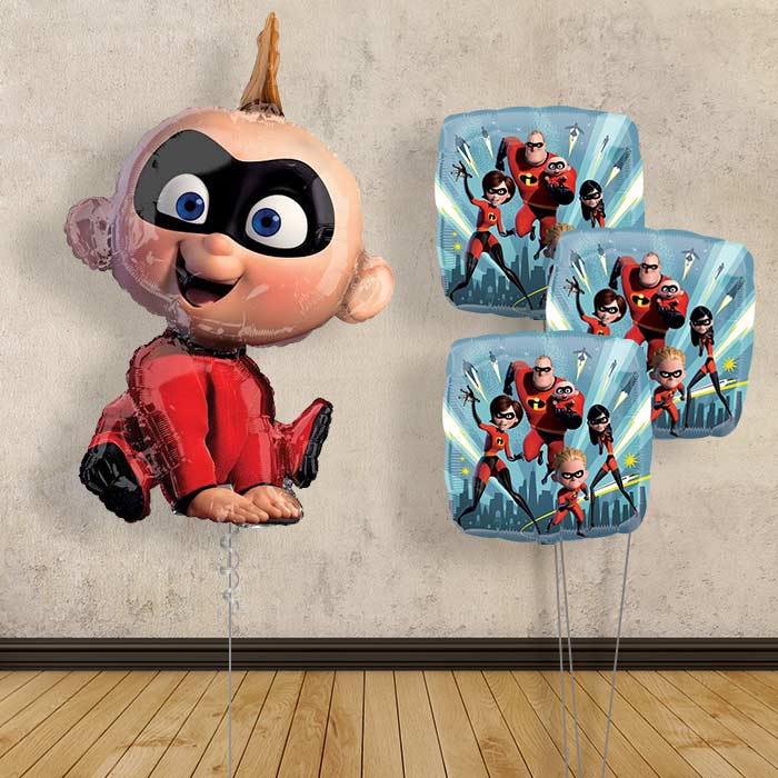 The Incredibles Jack Balloon Bouquet in a Box