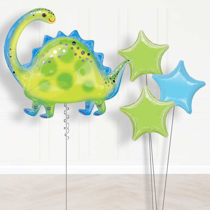 Brontosaurus Anagram Dinosaur Balloon in a Box