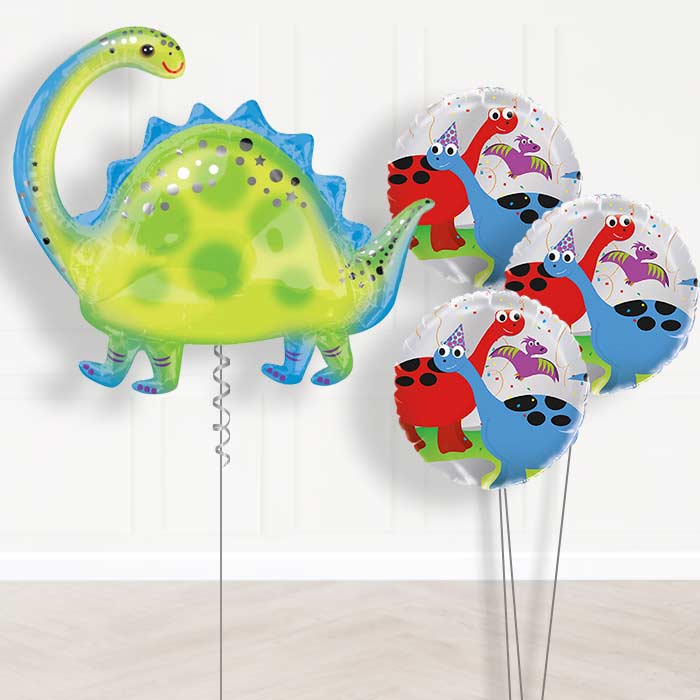 Brontosaurus Anagram Dinosaur Balloon in a Box