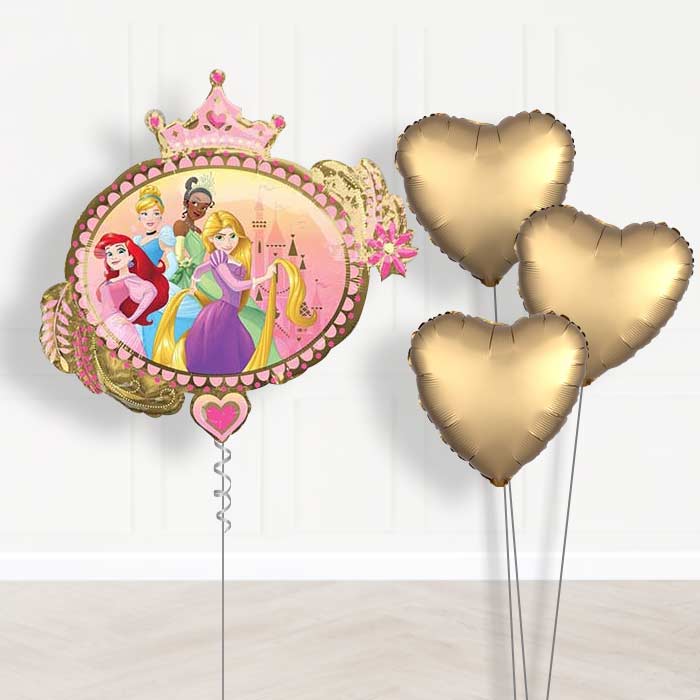 Disney Princess Inflated Helium Balloons Delivered