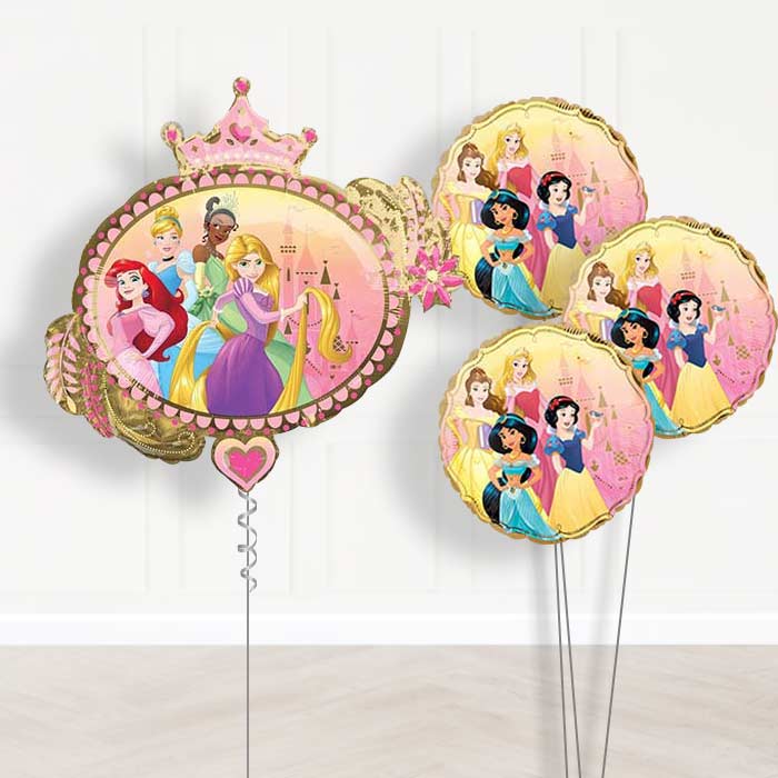 Disney Princess Inflated Helium Balloons Delivered