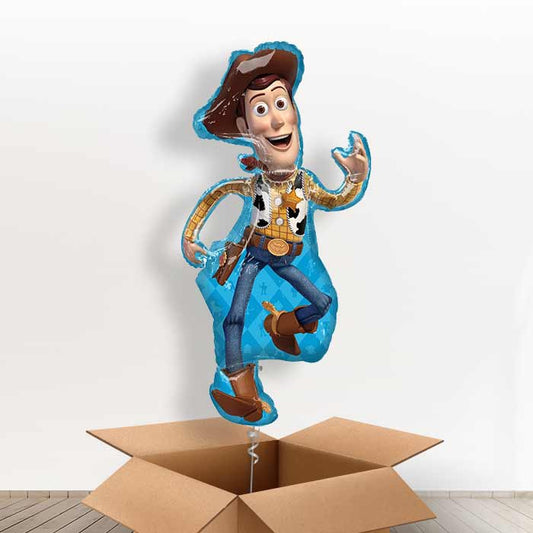 Giant Woody Balloon in a Box - Toy Story Gift - With 3 Themed Balloons | Small Indoor Plants