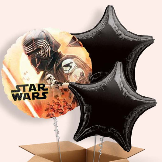 Star Wars Skywalker Helium Balloons Delivered - 3 Balloon | Small Indoor Plants