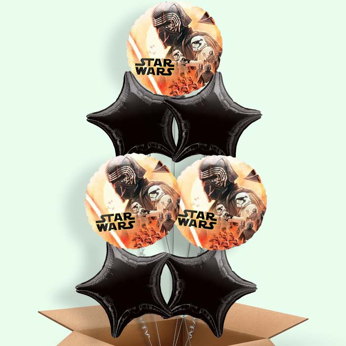 Star Wars Skywalker Helium Balloons Delivered - 7 Balloon | Small Indoor Plants