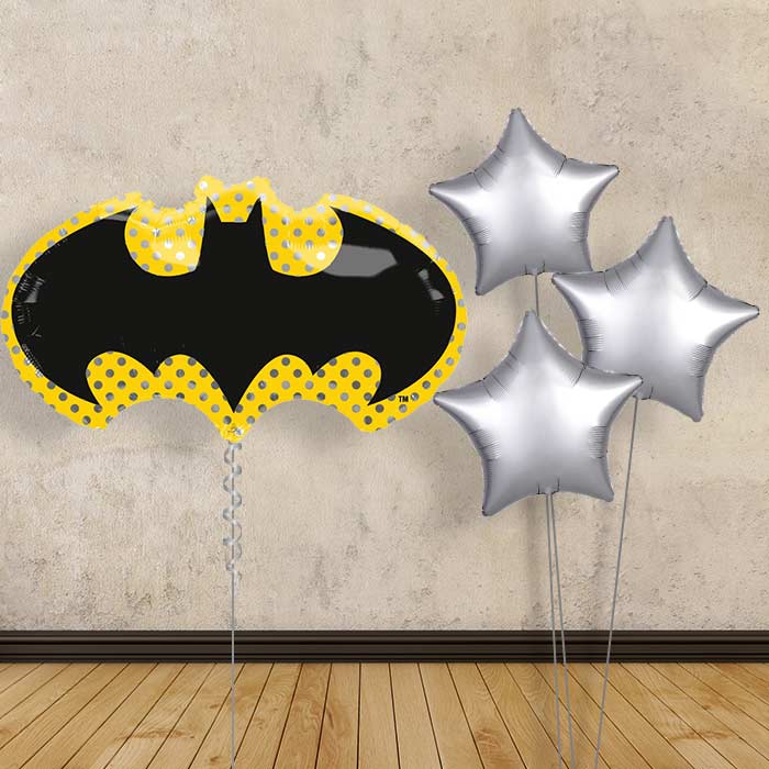 Batman Balloon Bouquet Delivery in a Box
