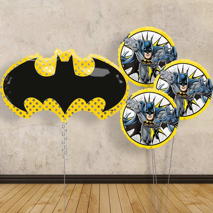 Batman Balloon Bouquet Delivery in a Box