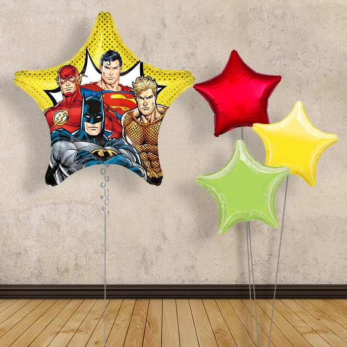 Justice League Supershape Balloon Bouquet