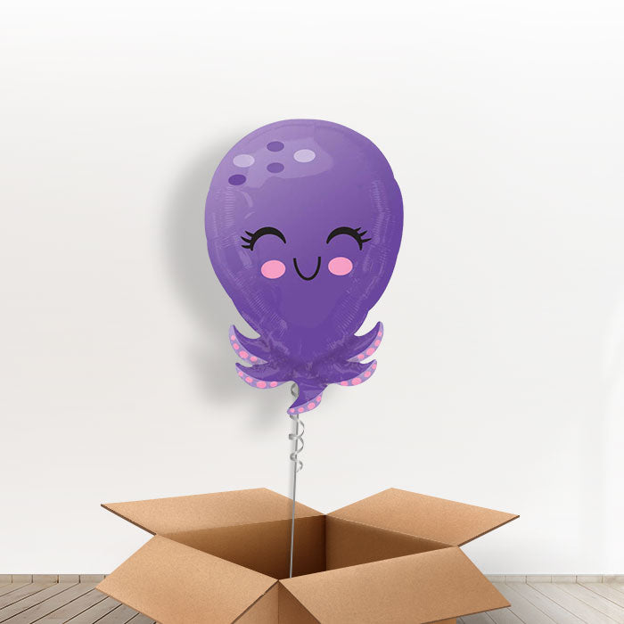 Octopus Balloon in a Box - Giant Balloon | Small Indoor Plants