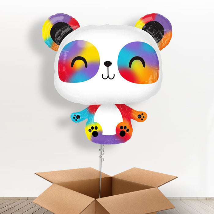 Giant Panda Balloon in a Box - Giant Balloon | Small Indoor Plants