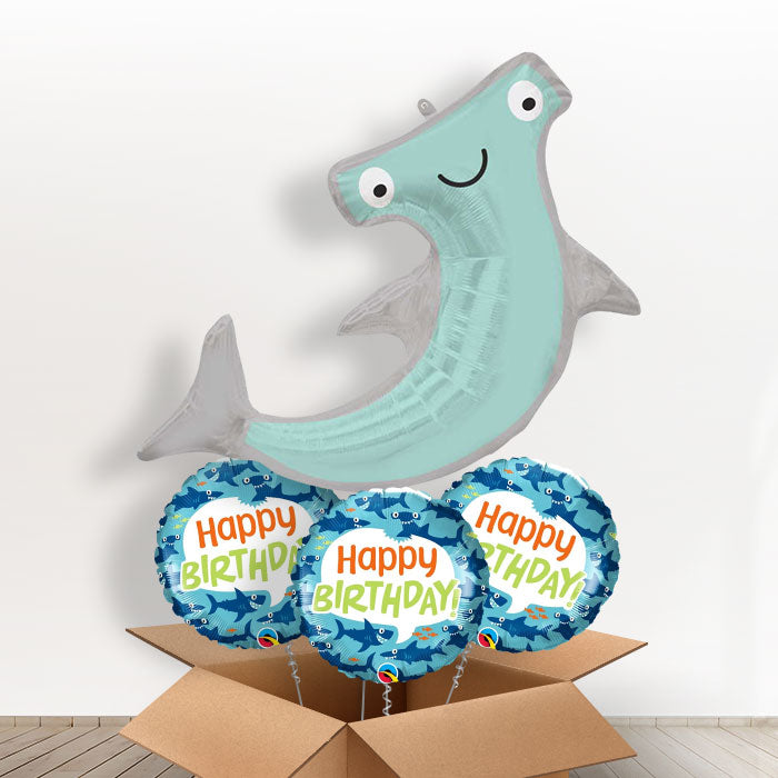 Hammerhead Shark Balloon in a Box