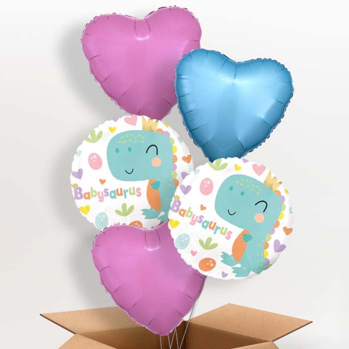 Babysaurus Balloon in a Box - 5 Balloon | Small Indoor Plants