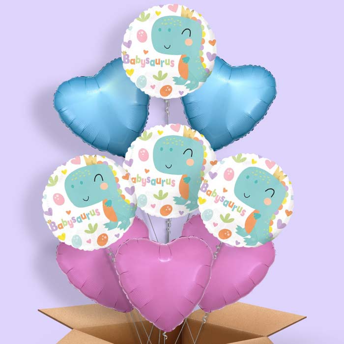 Babysaurus Balloon in a Box - 9 Balloon | Small Indoor Plants