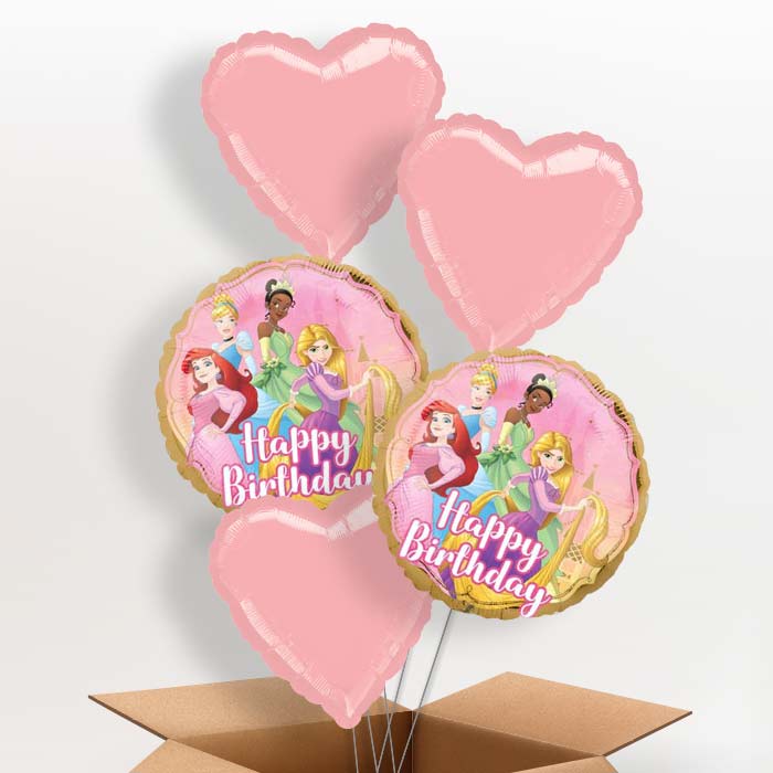 Disney Princess Birthday Balloon in a Box - 5 Balloon | Small Indoor Plants