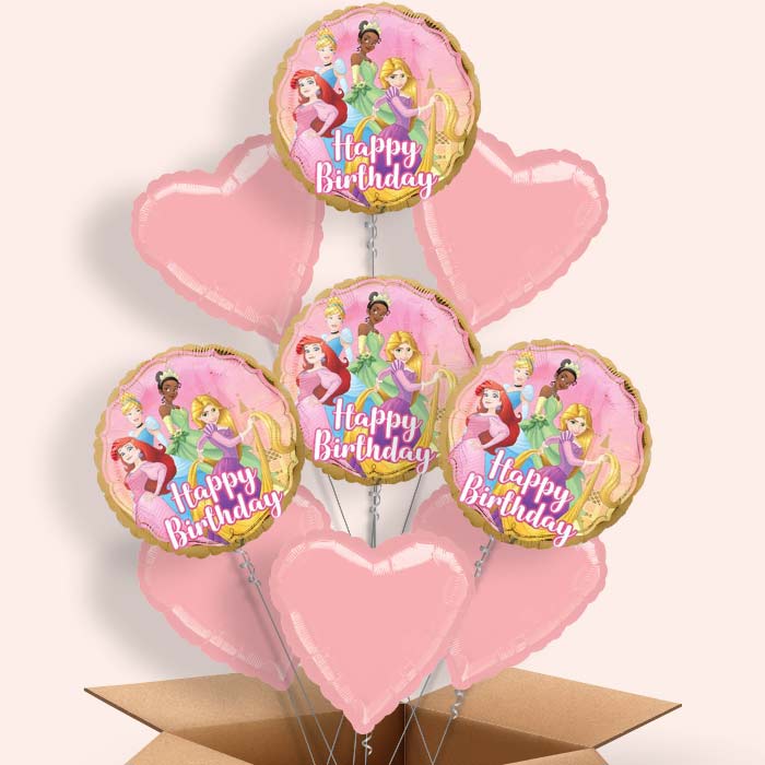 Disney Princess Birthday Balloon in a Box - 9 Balloon | Small Indoor Plants