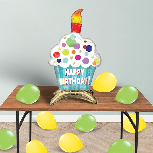 Cupcake Sitter Balloon Decoration - Sitter Balloon | Small Indoor Plants