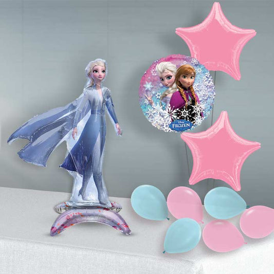 Frozen Elsa Sitter Balloon Package Delivered - Sitter Package | Small Indoor Plants