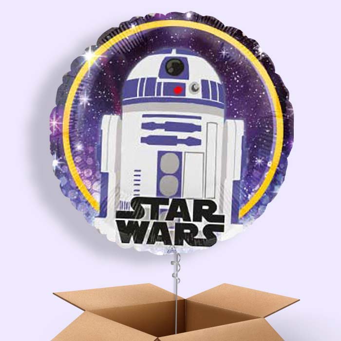 Star Wars R2D2 Helium Balloons in a Box - 1 Balloon | Small Indoor Plants