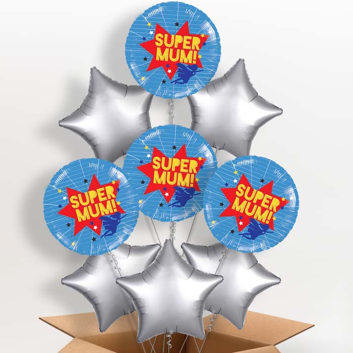 Super Mum Balloon in a Box
