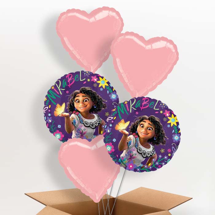Encanto Helium Balloons in a Box - 5 Balloon | Small Indoor Plants